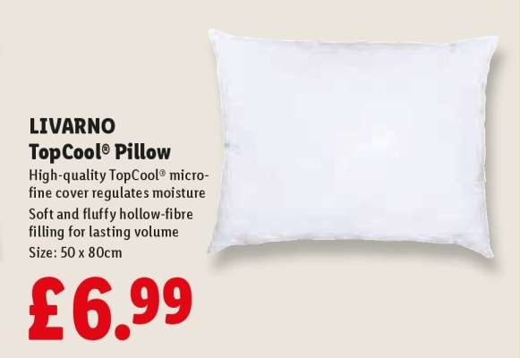 LIVARNO TopCool® Pillow