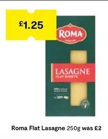 Roma Flat Lasagne 250g