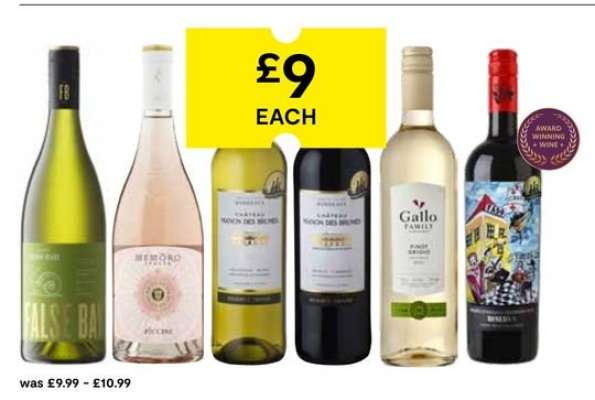 Various Wines