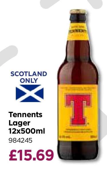 Tennents Lager