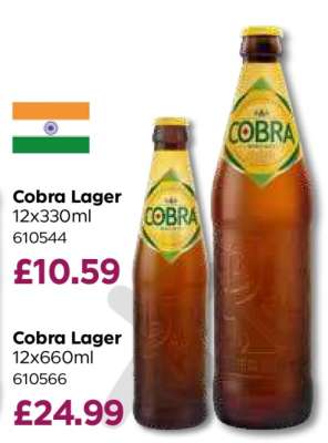 Cobra Lager 12x330ml