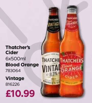 Thatcher’s Cider
