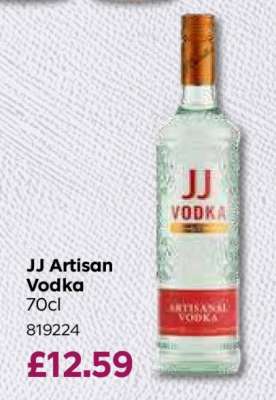 JJ Artisan Vodka