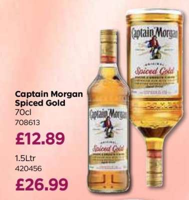 Captain Morgan Spiced Gold 70cl
