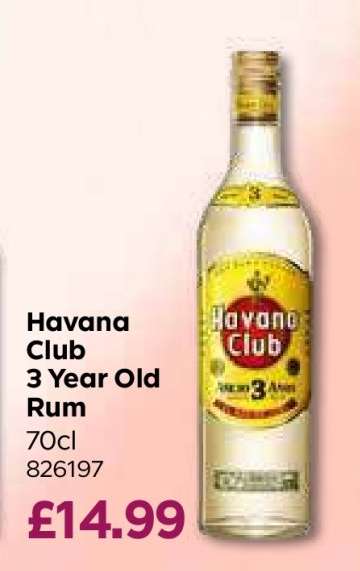 Havana Club 3 Year Old Rum