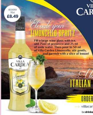 Villa Cardea Limoncello