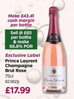 Prince Laurent Champagne Brut Rosé