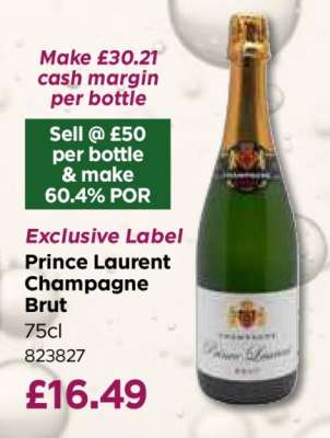 Prince Laurent Champagne Brut