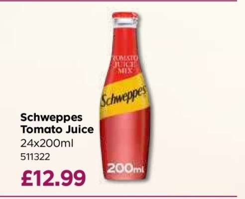 Schweppes Tomato Juice