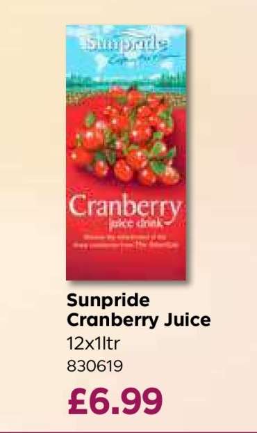 Sunpride Cranberry Juice