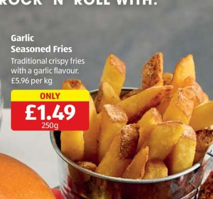 Garlic Seasoned Fries