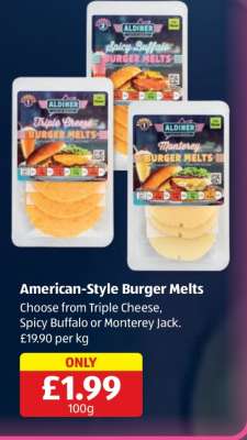 American-Style Burger Melts