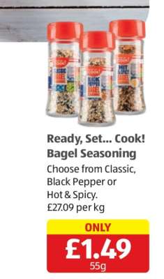Ready, Set... Cook! Bagel Seasoning