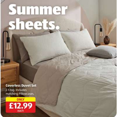 Coverless Duvet Set