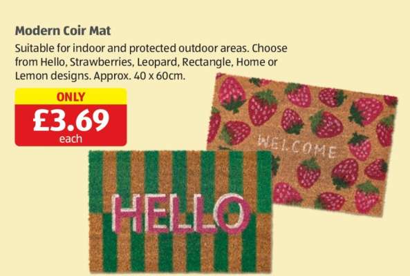 Modern Coir Mat