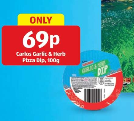 Carlos Garlic & Herb Pizza Dip, 100g