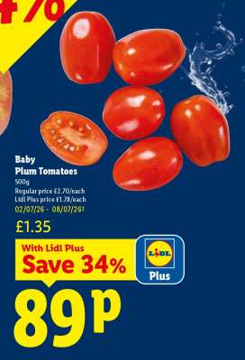 Baby Plum Tomatoes