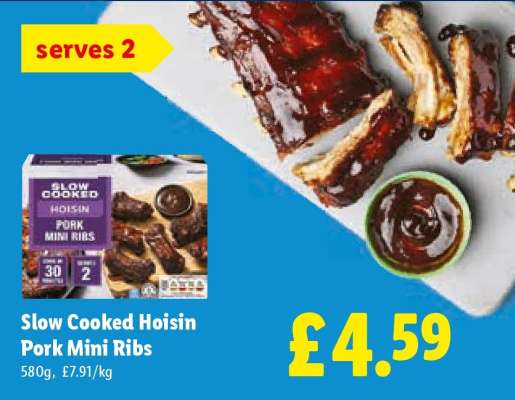 Slow Cooked Hoisin Pork Mini Ribs