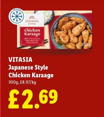 VITASIA Japanese Style Chicken Karaage