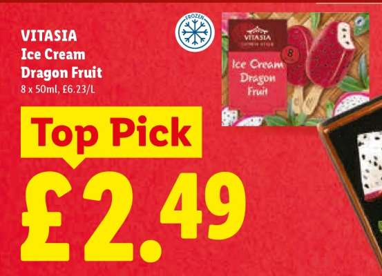 VITASIA Ice Cream Dragon Fruit