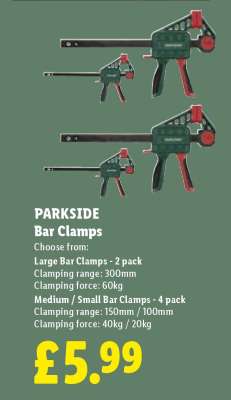 PARKSIDE Bar Clamps