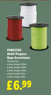 PARKSIDE Multi-Purpose Rope Assortment