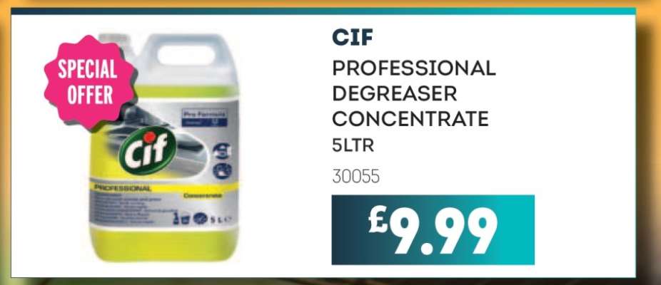 Cif Professional Degreaser Concentrate