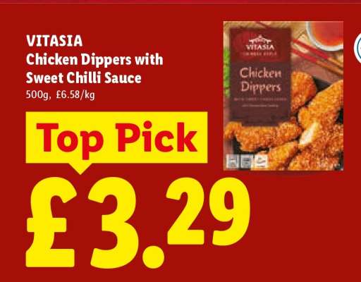 VITASIA Chicken Dippers with Sweet Chilli Sauce