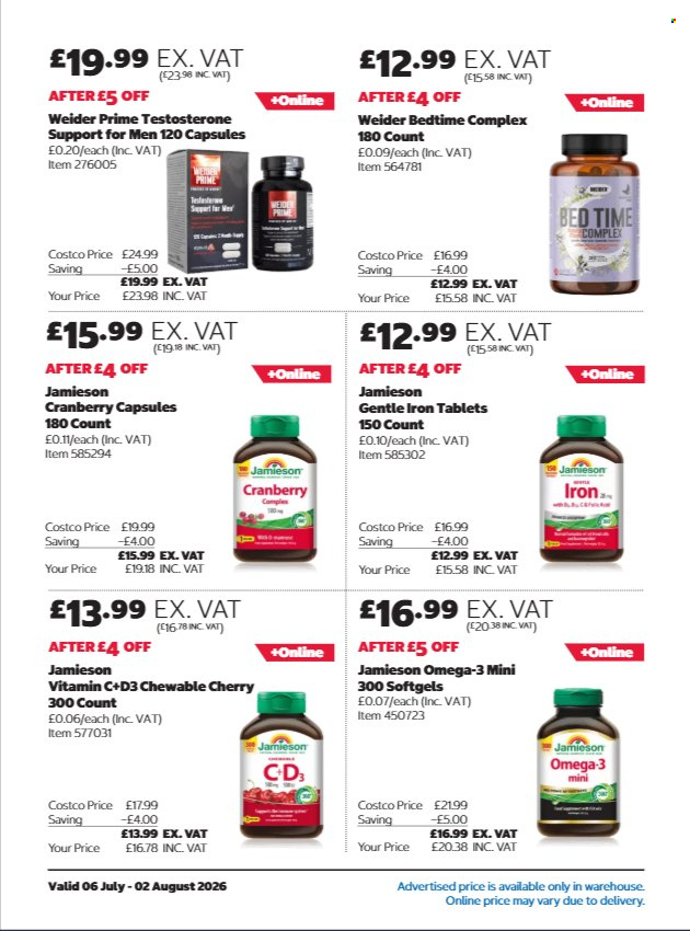 Costco offer - 06/07/2026 - 02/08/2026. Page 16