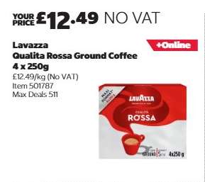Lavazza Qualita Rossa Ground Coffee