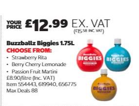 Buzzballz Biggies 1.75L
