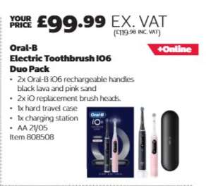 Oral-B Electric Toothbrush iO6 Duo Pack