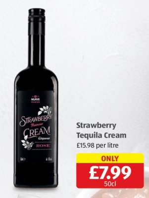 Strawberry Tequila Cream