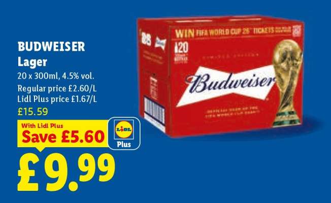 Budweiser Lager