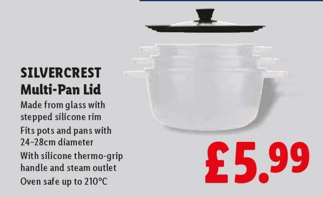 SILVERCREST Multi-Pan Lid