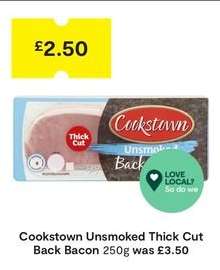 Cookstown Unsmoked Thick Cut Back Bacon