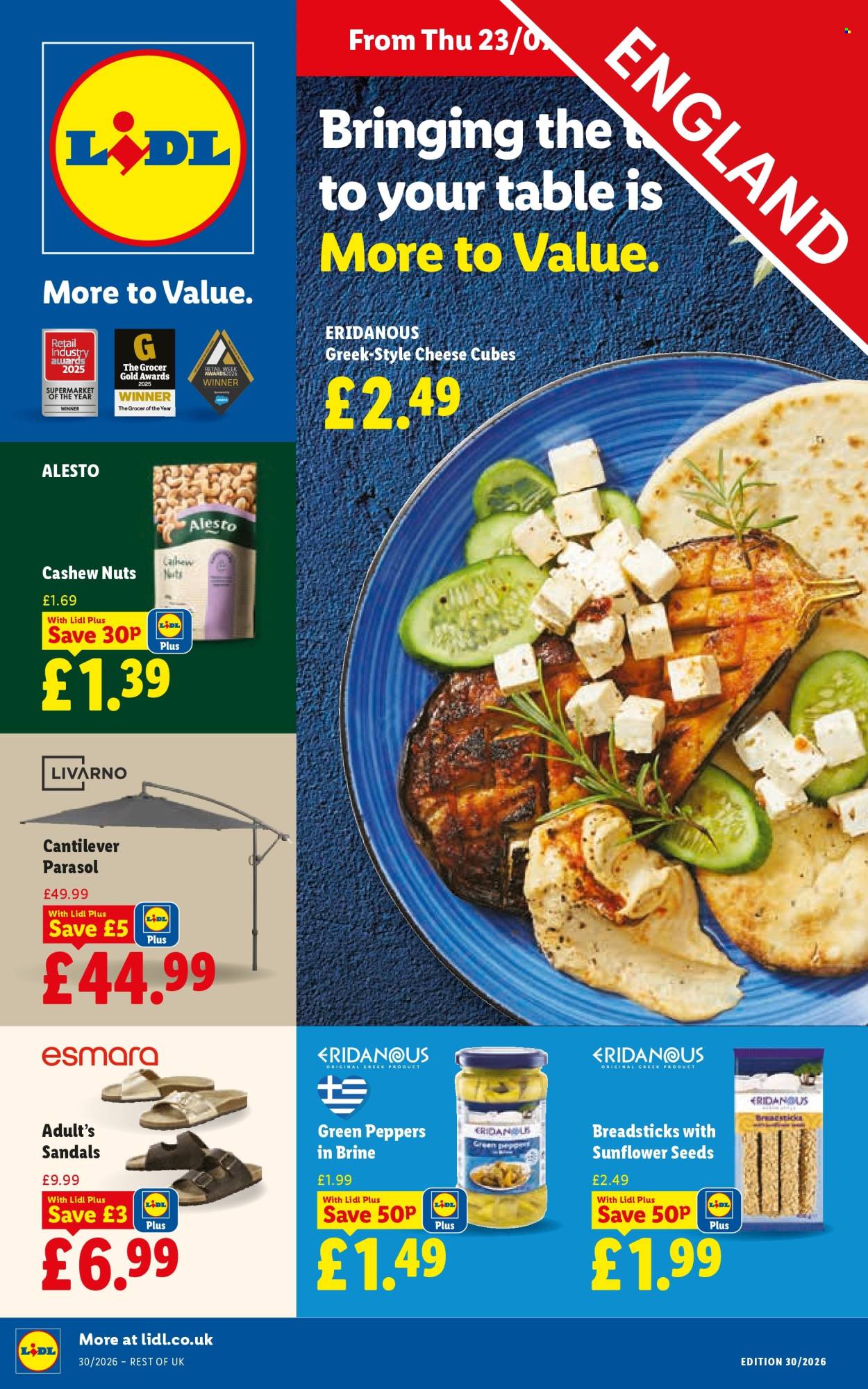 Lidl offer - 23/07/2026 - 29/07/2026. Page 1