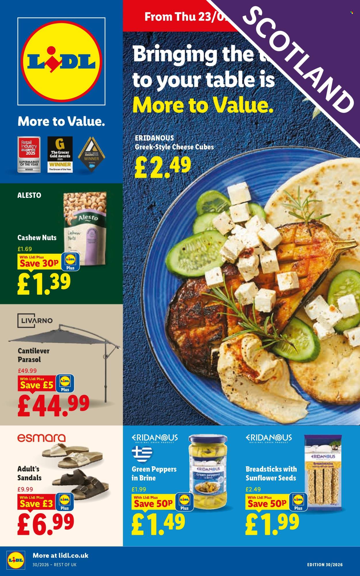 Lidl offer - 23/07/2026 - 29/07/2026. Page 1