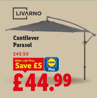 LIVARNO Cantilever Parasol
