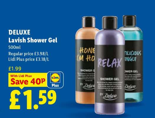 DELUXE Lavish Shower Gel