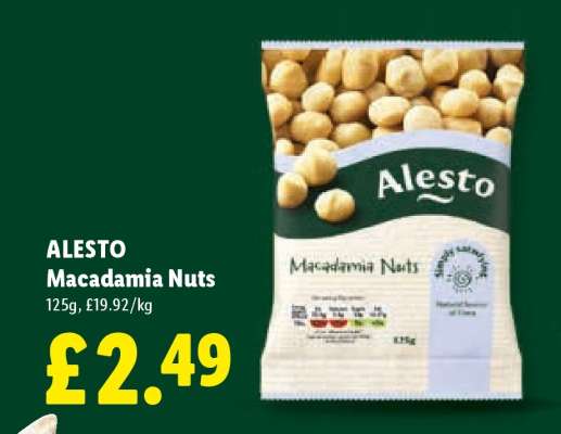 ALESTO Macadamia Nuts