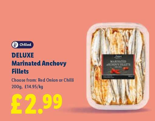 Deluxe Marinated Anchovy Fillets