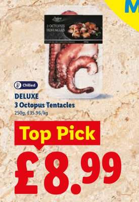 DELUXE 3 Octopus Tentacles