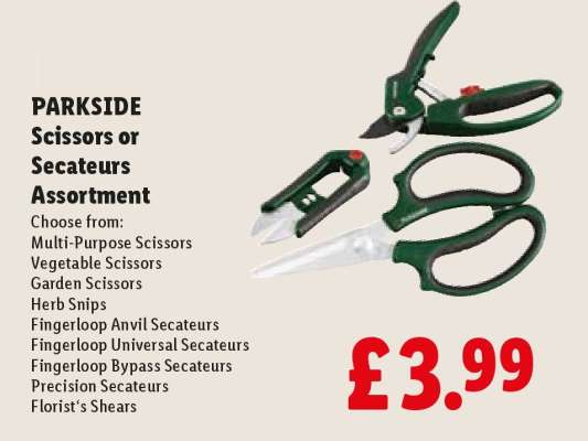 PARKSIDE Scissors or Secateurs Assortment