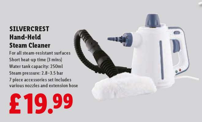 Silvercrest Hand-Held Steam Cleaner