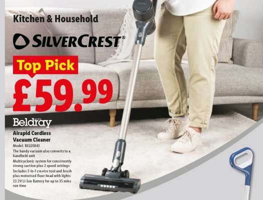 Beldray Airpad Cordless Vacuum Cleaner