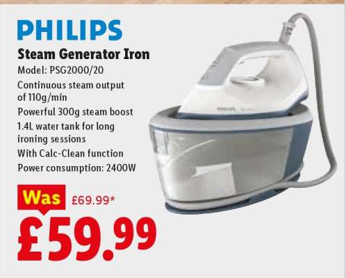 PHILIPS Steam Generator Iron