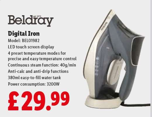 Beldray Digital Iron