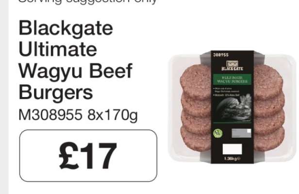 Blackgate Ultimate Wagyu Beef Burgers