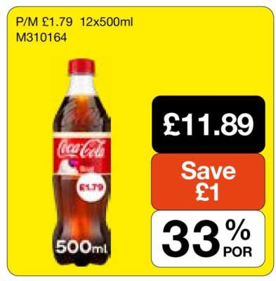 Coca-Cola 12x500ml